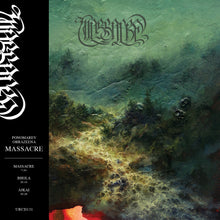 Load image into Gallery viewer, Artist: Ponomarev / Obrazeena Massacre - Album: Massacre (splatter vinyl + cd bundle)