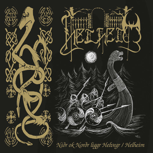 Title: Niðr ok Norðr liggr Helvegr / Helheim (Gold)