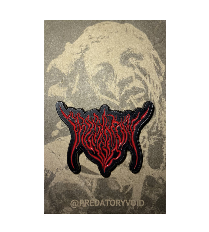 Title: Predatory Void - Pin - Logo Red