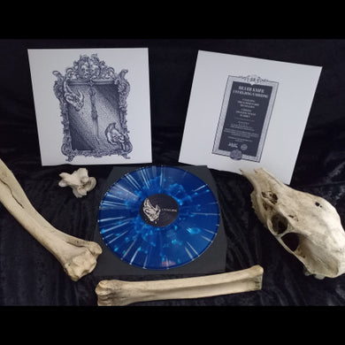 Title: Unyielding / Unseeing (Blue / White / Silver)