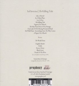 Artist: SOL INVICTUS - Album: KILLING TIDE