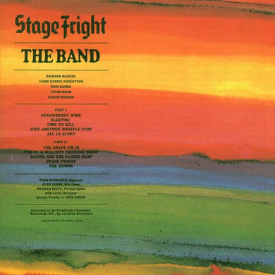 Artist: BAND, THE - Album: STAGE FRIGHT