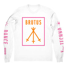 Load image into Gallery viewer, Artist: Brutus Title: Longsleeve Techno White