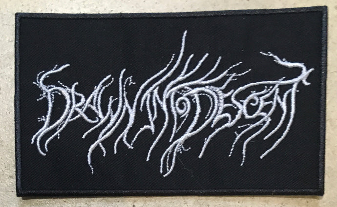 Artist: Drawn Into Descent - Name: Embroidered patch Drawn Into Descent