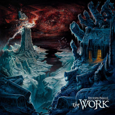 Artist: Rivers of Nihil - Title: The Work (White Black Marbled)