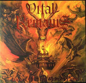 Artist: Vital Remains - Title: Dawn of the Apocalypse (Orange/Gold Swirl)