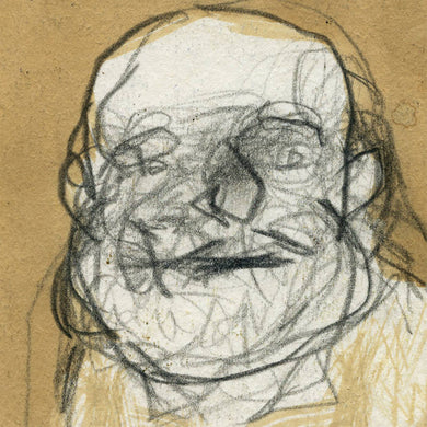 Artist: Fernand Schirren - Title: Dimanche / Masques / Cartoon Circus