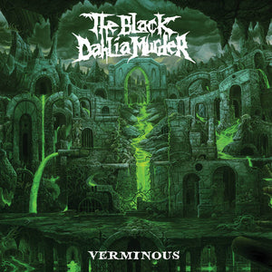 Artist: THE BLACK DAHLIA MURDER - Album: VERMINOUS (Grey black marble)