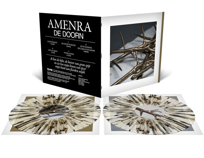 Artist: Amenra Album: De Doorn V2 - Cloudy Clear / Gold & Silver Splatter Vinyl