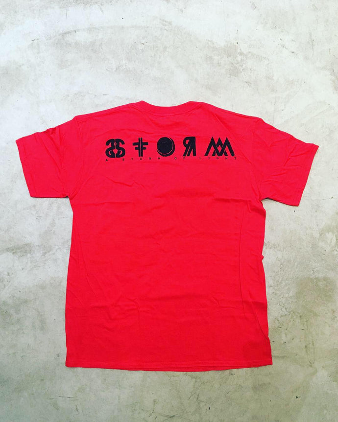 Artist: A Storm Of Light - Name: A Storm Of Light - Flag shirt / red